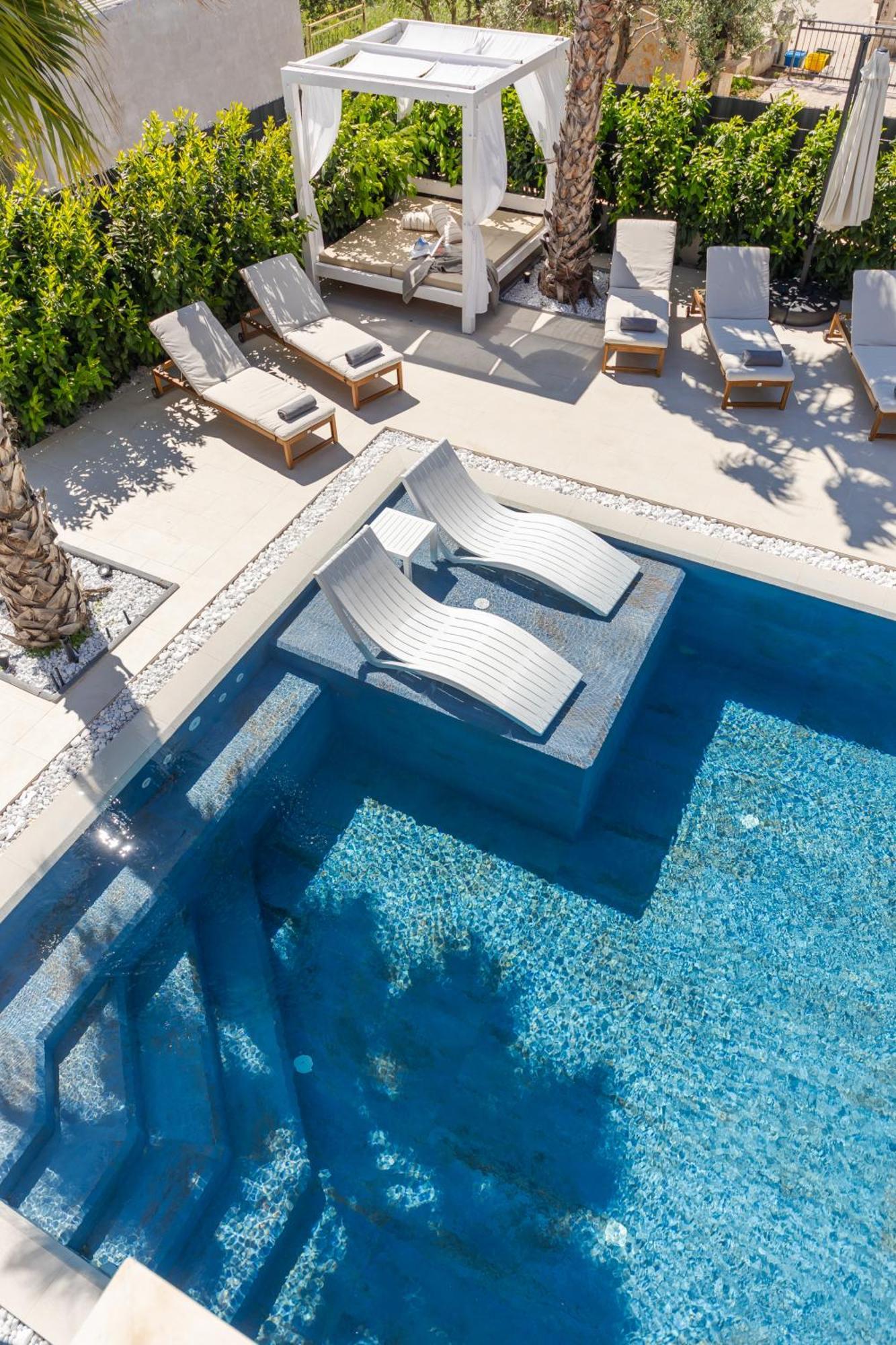 Luxury Villa My Wish With Pool Kaštel Stari Exteriör bild