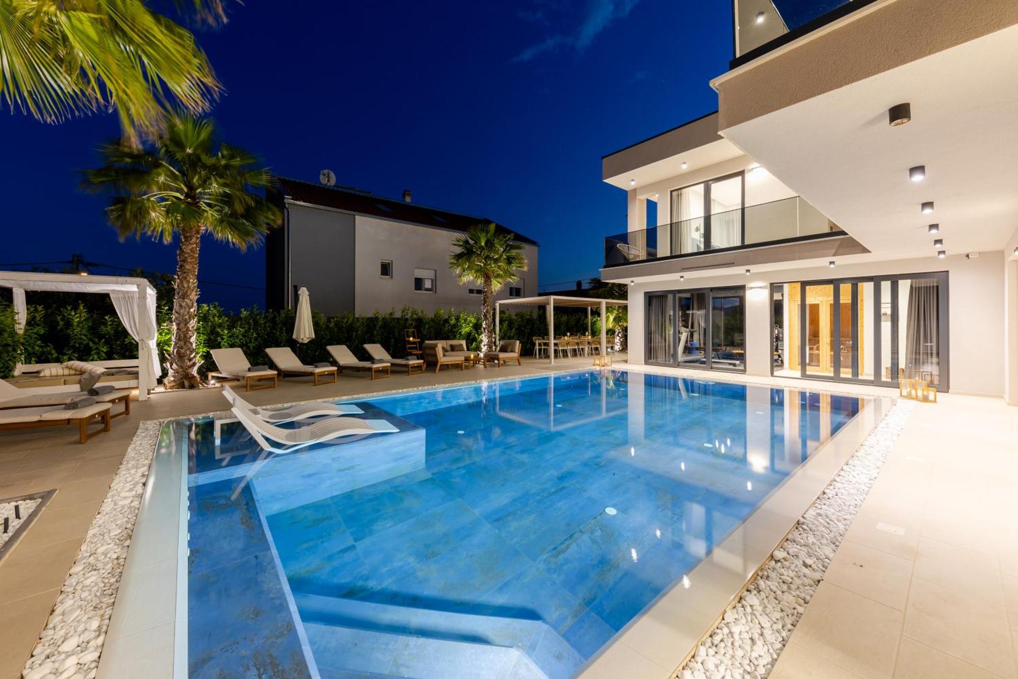 Luxury Villa My Wish With Pool Kaštel Stari Exteriör bild